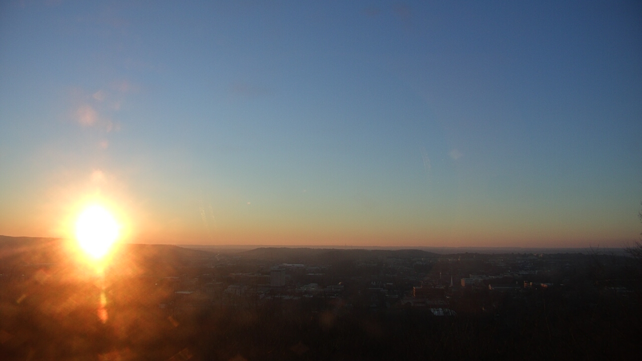 Thumbnail for current weather camera view from Mt. Sequoyah in Fayetteville, Arkansas