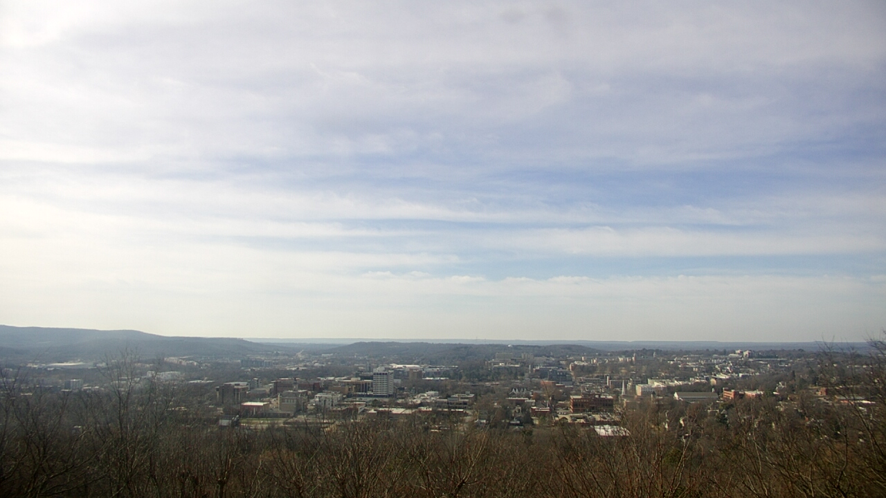 Thumbnail for current weather camera view from Mt. Sequoyah in Fayetteville, Arkansas