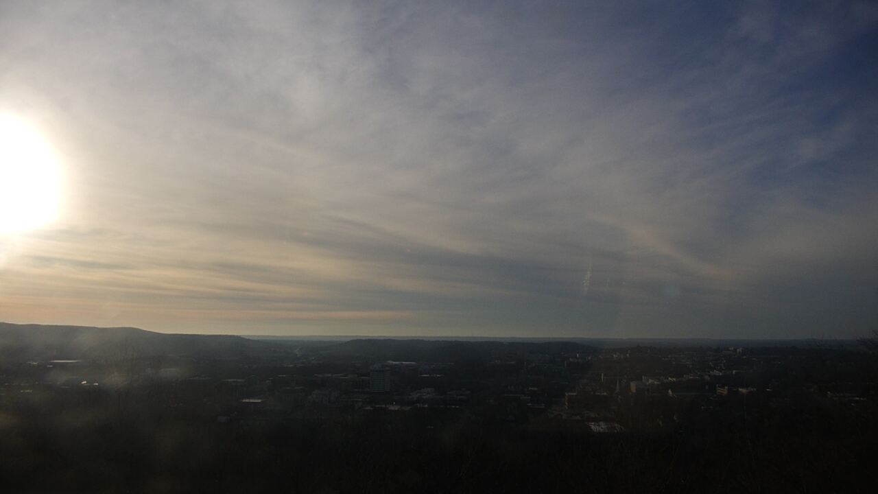 Thumbnail for current weather camera view from Mt. Sequoyah in Fayetteville, Arkansas