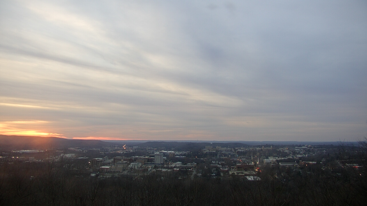 Thumbnail for current weather camera view from Mt. Sequoyah in Fayetteville, Arkansas