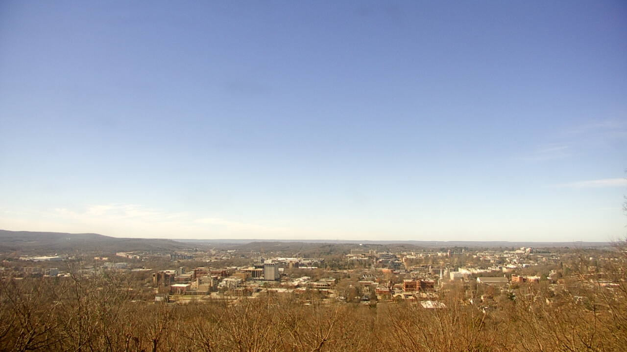 Thumbnail for current weather camera view from Mt. Sequoyah in Fayetteville, Arkansas