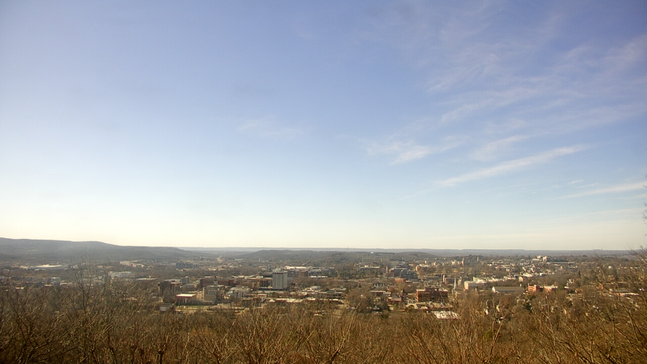 Thumbnail for current weather camera view from Mt. Sequoyah in Fayetteville, Arkansas