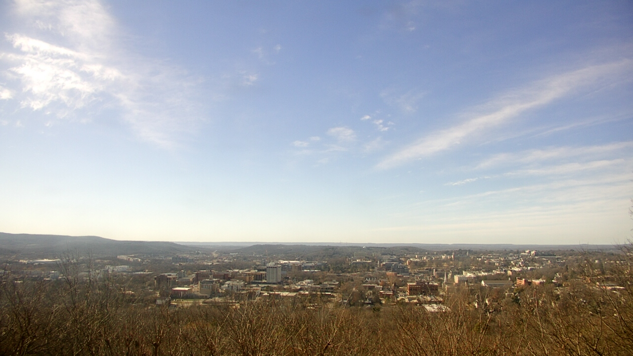 Thumbnail for current weather camera view from Mt. Sequoyah in Fayetteville, Arkansas
