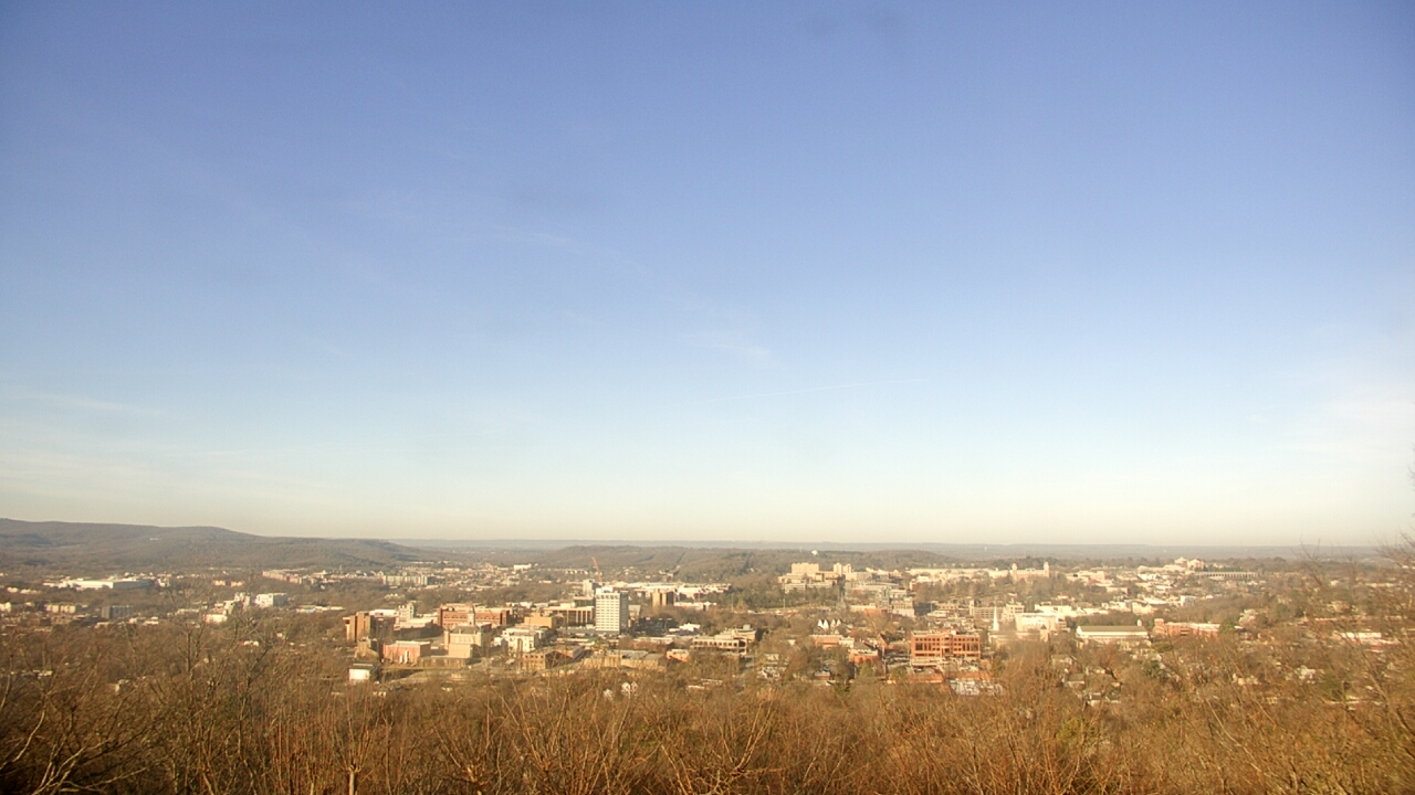 Thumbnail for current weather camera view from Mt. Sequoyah in Fayetteville, Arkansas