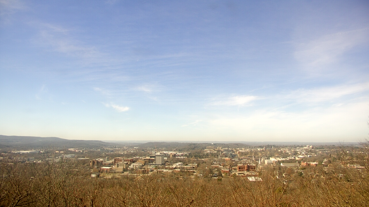 Thumbnail for current weather camera view from Mt. Sequoyah in Fayetteville, Arkansas