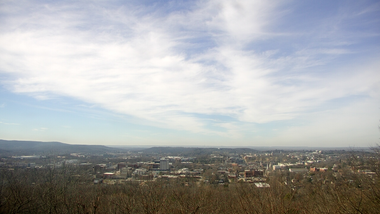 Thumbnail for current weather camera view from Mt. Sequoyah in Fayetteville, Arkansas