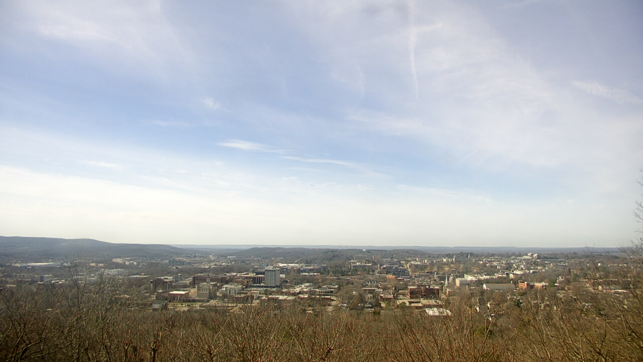 Thumbnail for current weather camera view from Mt. Sequoyah in Fayetteville, Arkansas