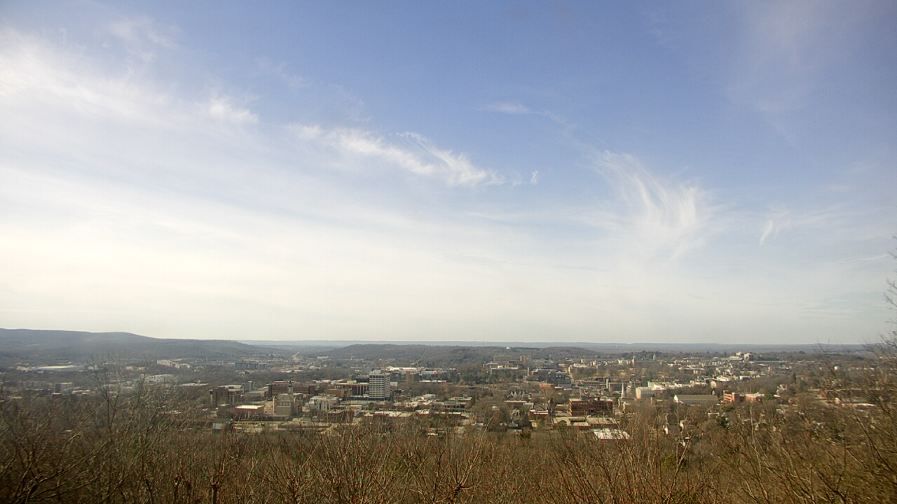 Thumbnail for current weather camera view from Mt. Sequoyah in Fayetteville, Arkansas