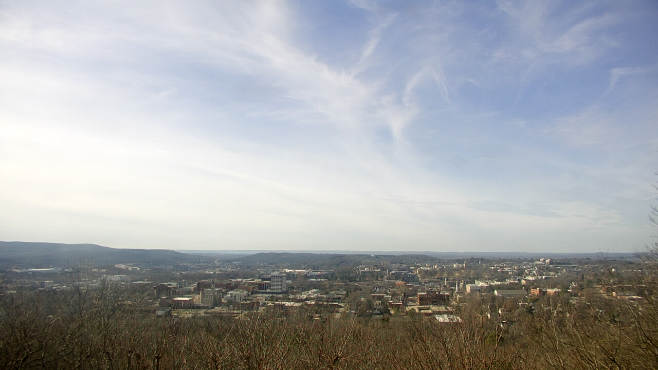 Thumbnail for current weather camera view from Mt. Sequoyah in Fayetteville, Arkansas
