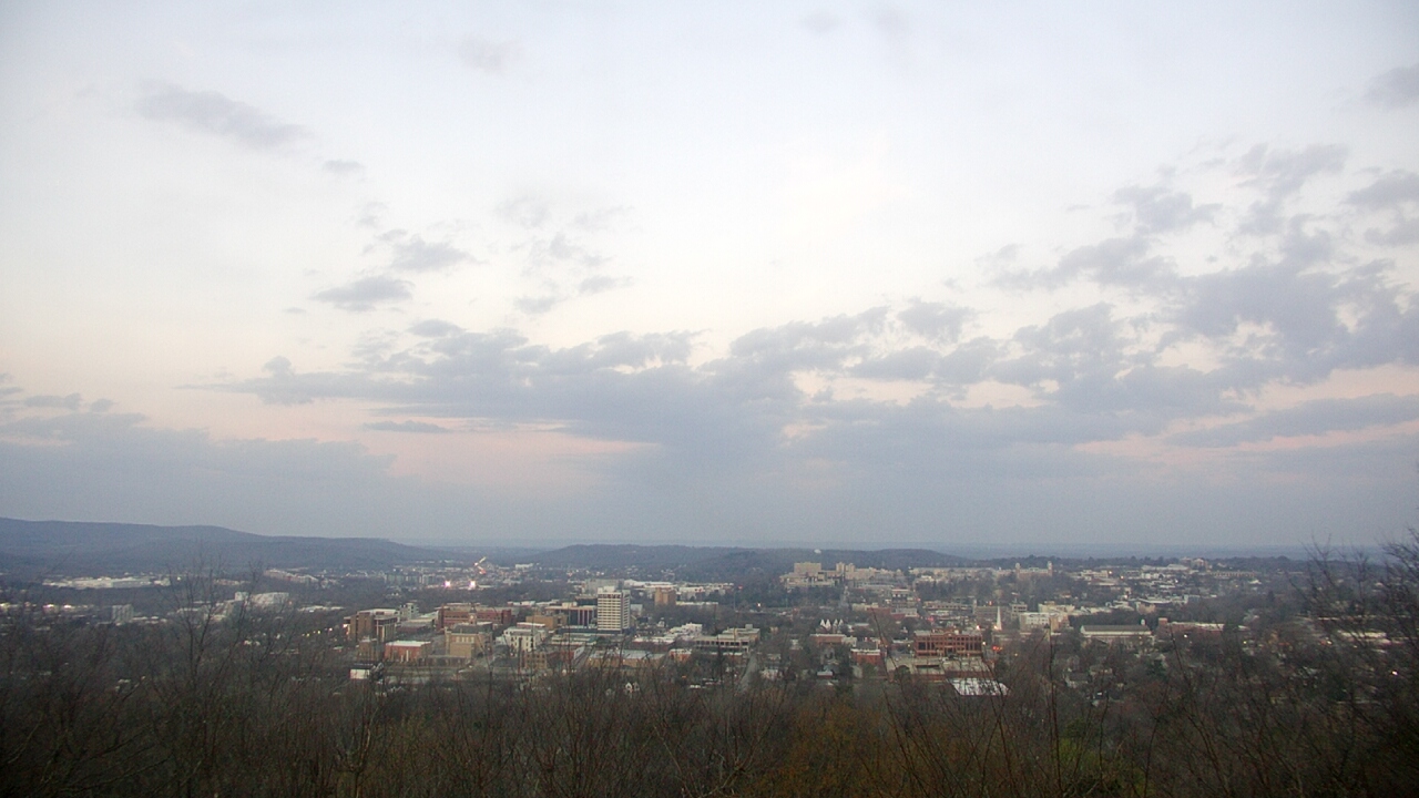 Thumbnail for current weather camera view from Mt. Sequoyah in Fayetteville, Arkansas