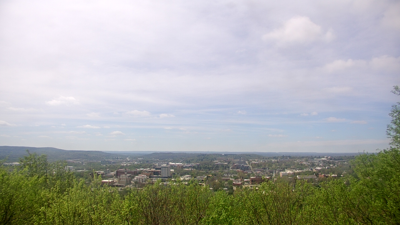 Thumbnail for current weather camera view from Mt. Sequoyah in Fayetteville, Arkansas