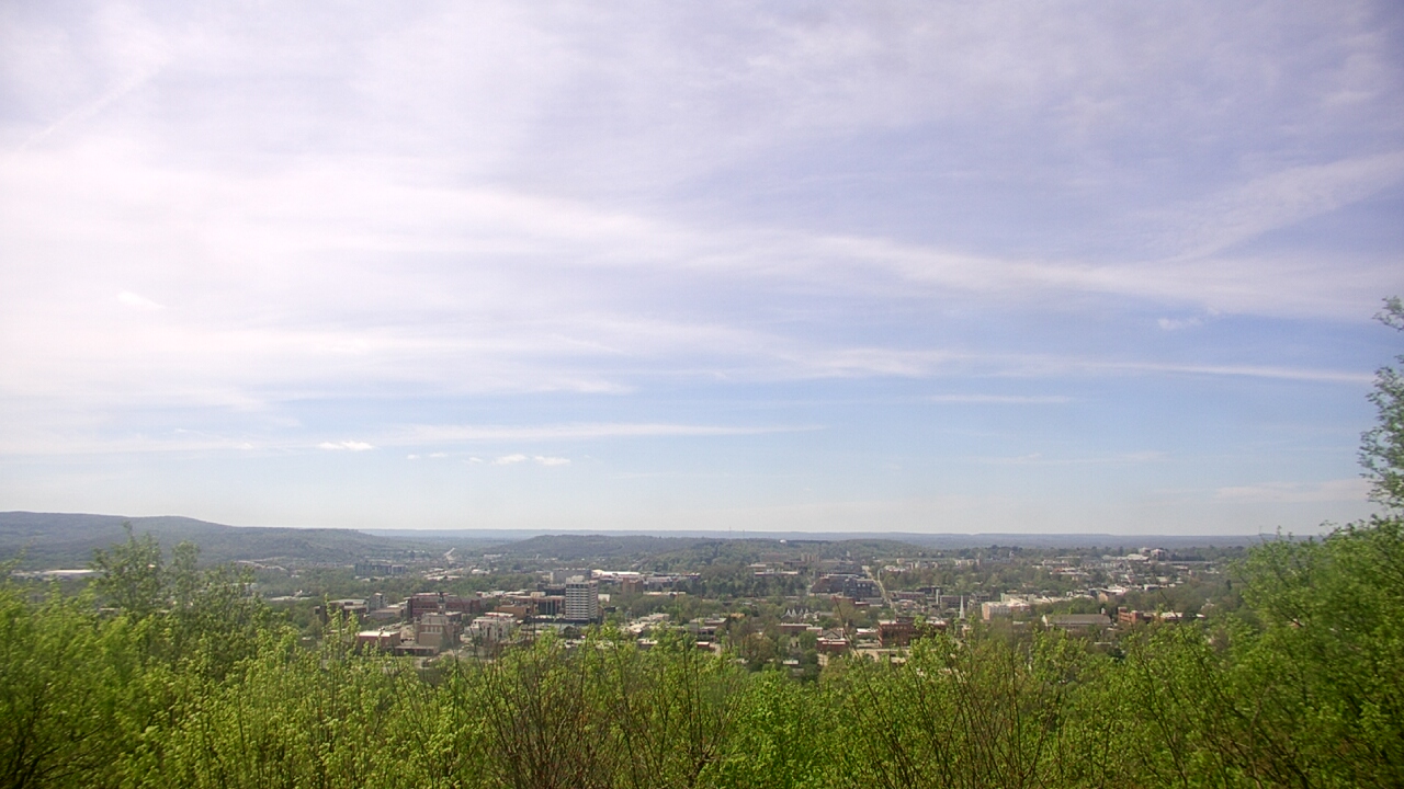 Thumbnail for current weather camera view from Mt. Sequoyah in Fayetteville, Arkansas