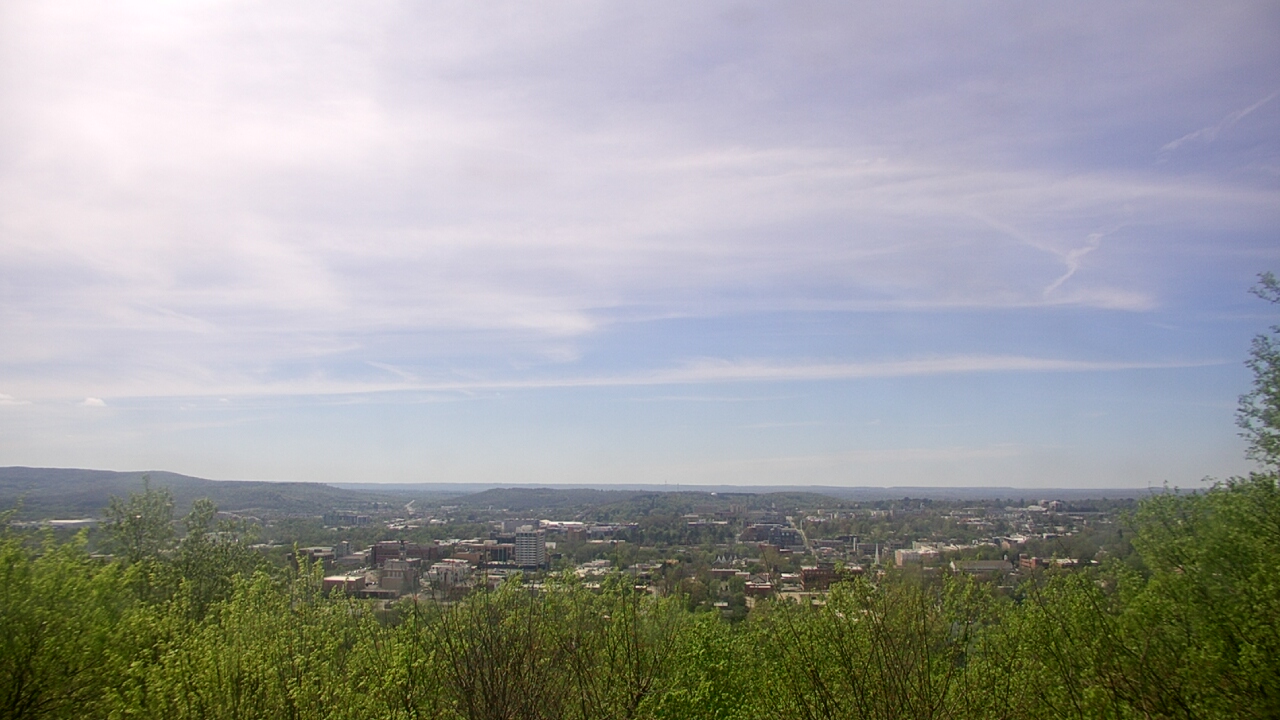 Thumbnail for current weather camera view from Mt. Sequoyah in Fayetteville, Arkansas