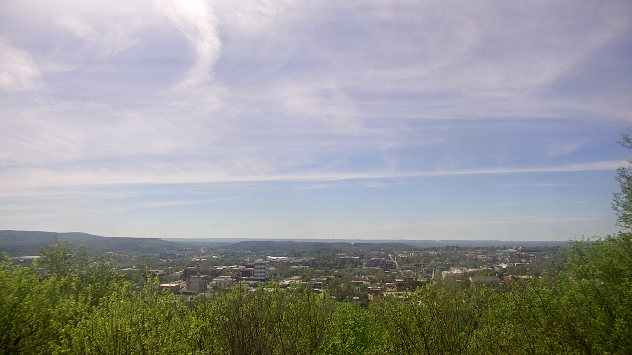 Thumbnail for current weather camera view from Mt. Sequoyah in Fayetteville, Arkansas