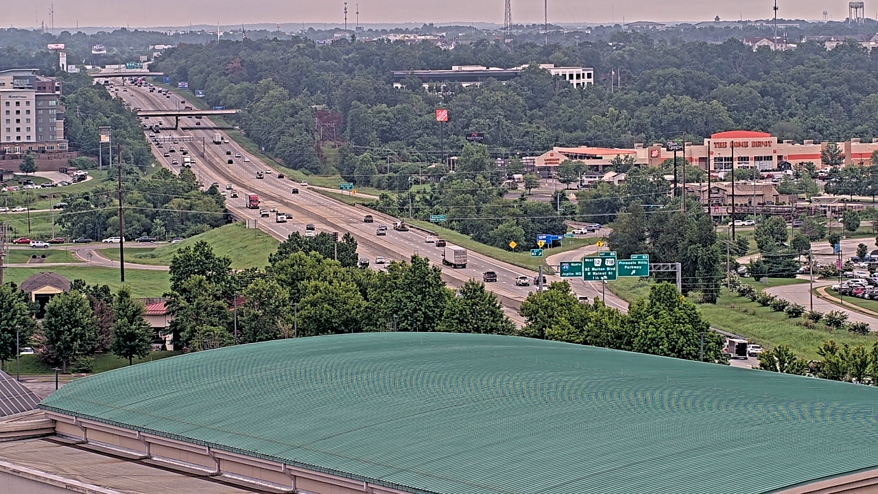Thumbnail for current weather camera view from Pinnacle Pkwy Towers in Rogers, Arkansas