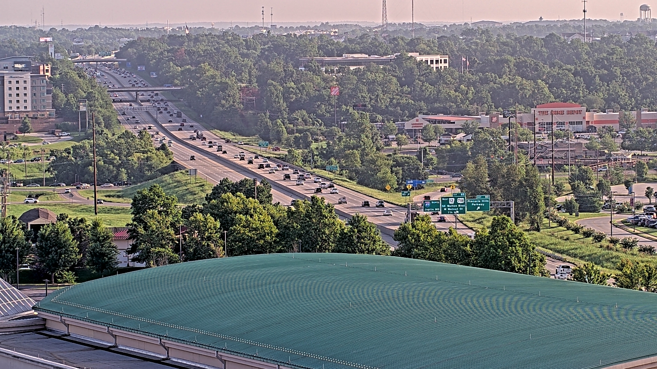 Thumbnail for current weather camera view from Pinnacle Pkwy Towers in Rogers, Arkansas