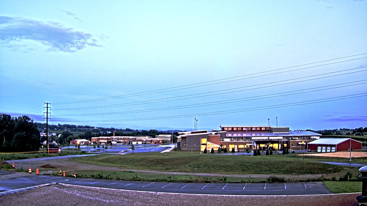Thumbnail for current weather camera view from Pequea Valley IS in Gordonville, Pennsylvania