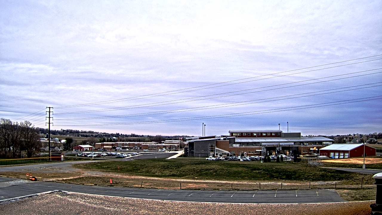 Thumbnail for current weather camera view from Pequea Valley IS in Gordonville, Pennsylvania