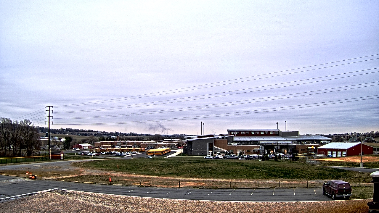 Thumbnail for current weather camera view from Pequea Valley IS in Gordonville, Pennsylvania