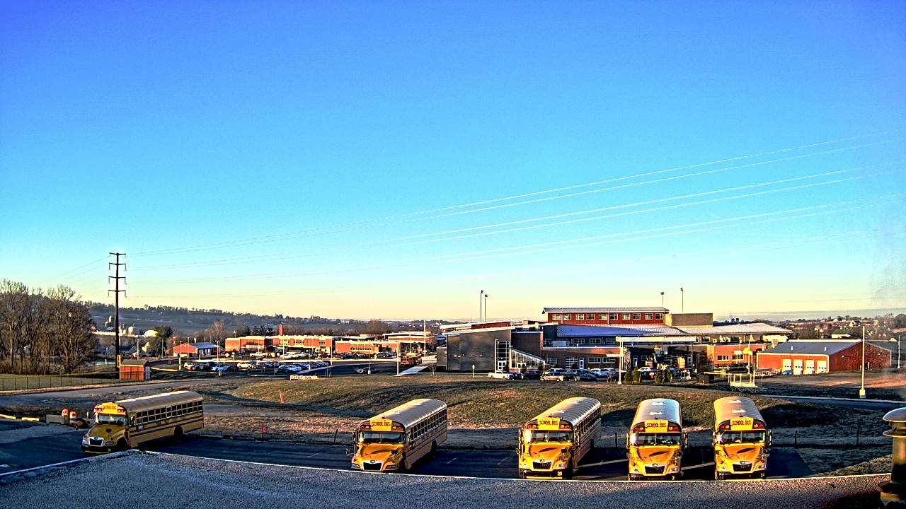 Thumbnail for current weather camera view from Pequea Valley IS in Gordonville, Pennsylvania