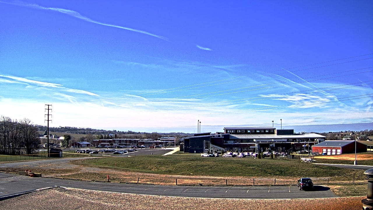 Thumbnail for current weather camera view from Pequea Valley IS in Gordonville, Pennsylvania