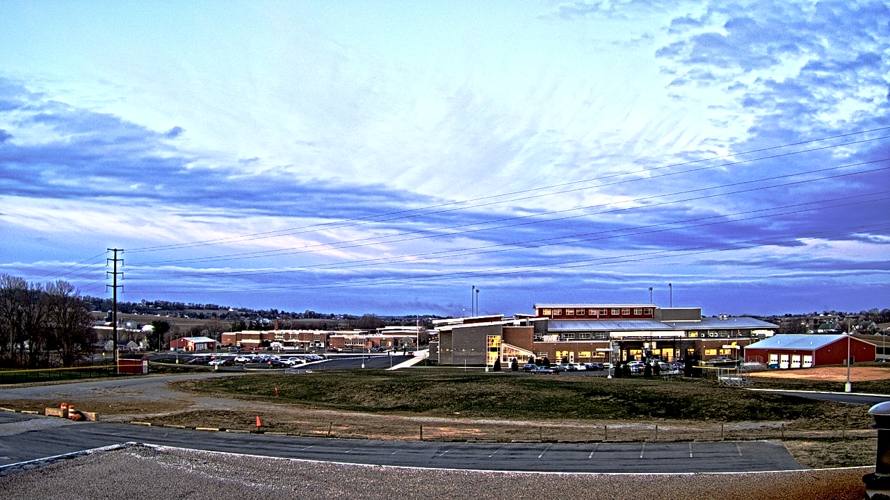 Thumbnail for current weather camera view from Pequea Valley IS in Gordonville, Pennsylvania