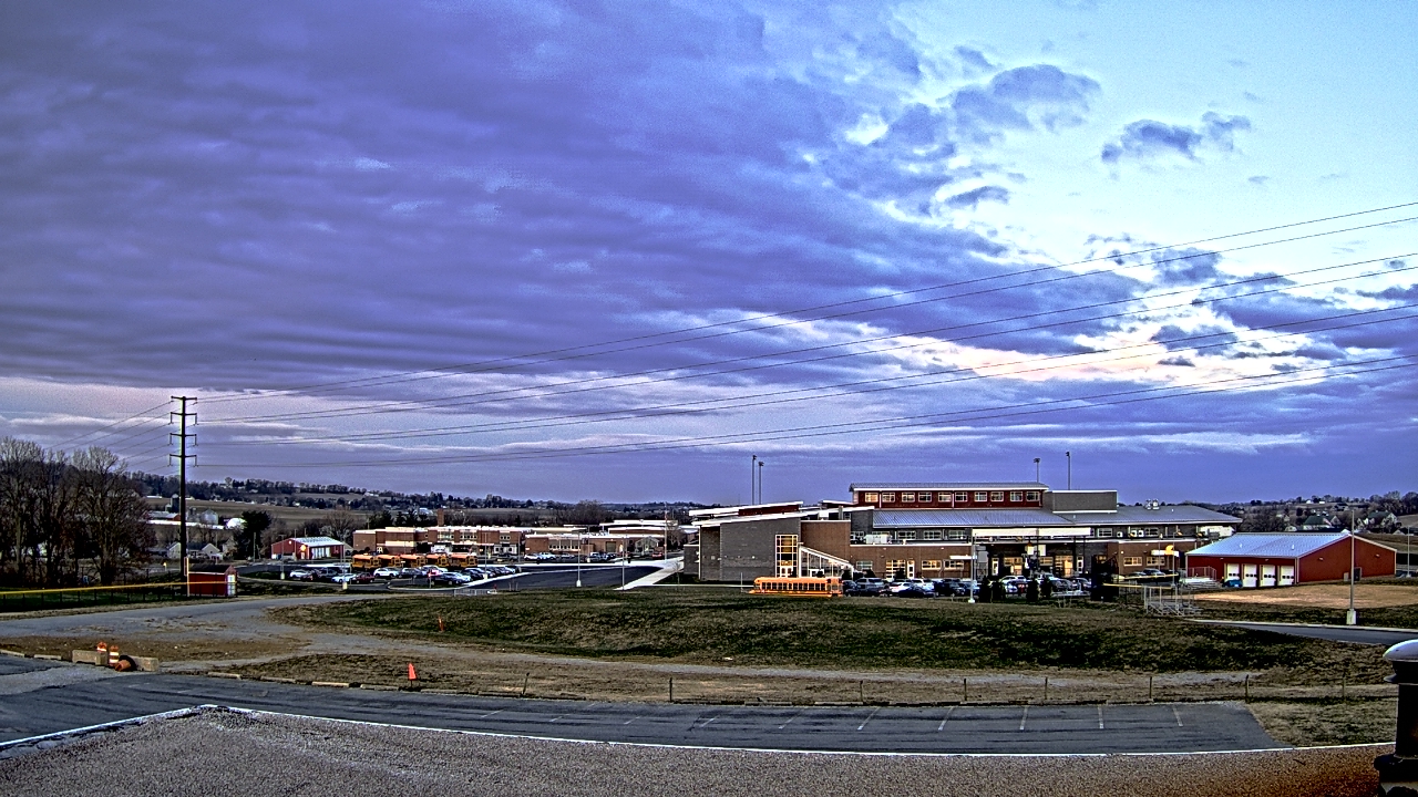 Thumbnail for current weather camera view from Pequea Valley IS in Gordonville, Pennsylvania