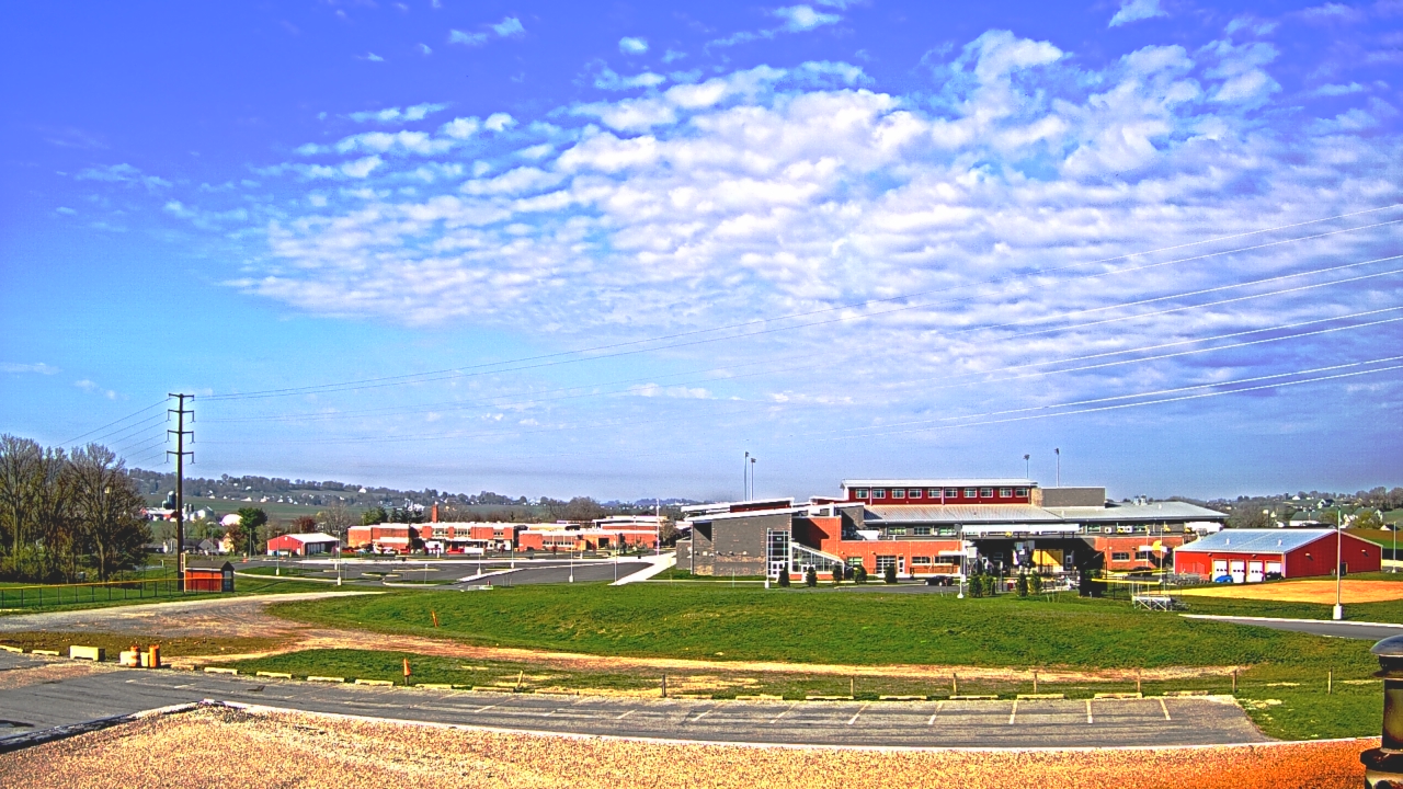 Thumbnail for current weather camera view from Pequea Valley IS in Gordonville, Pennsylvania