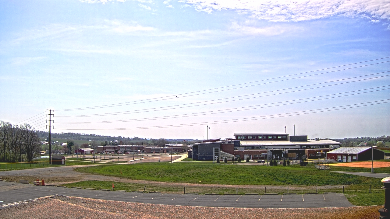 Thumbnail for current weather camera view from Pequea Valley IS in Gordonville, Pennsylvania