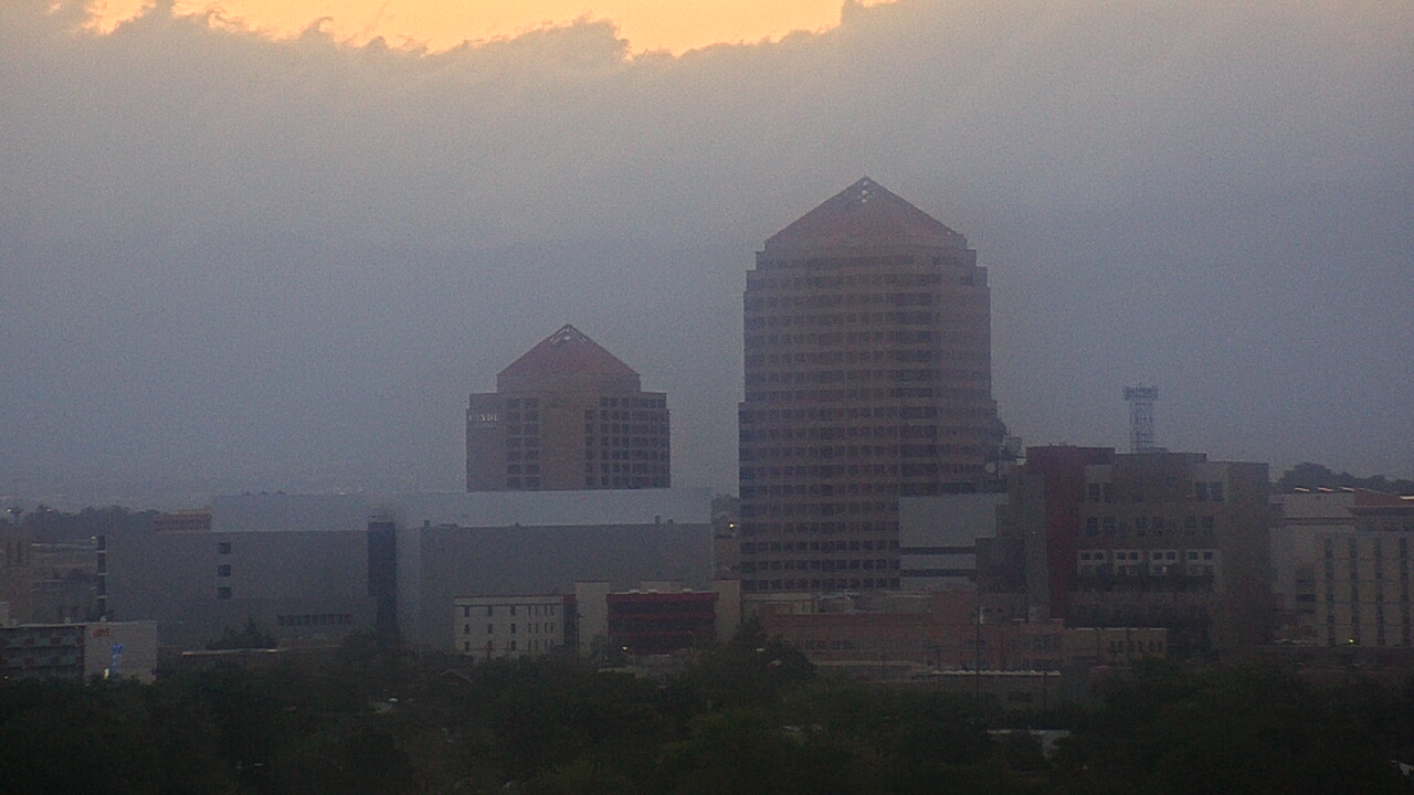 Thumbnail for current weather camera view from KOB-TV in Albuquerque, New Mexico