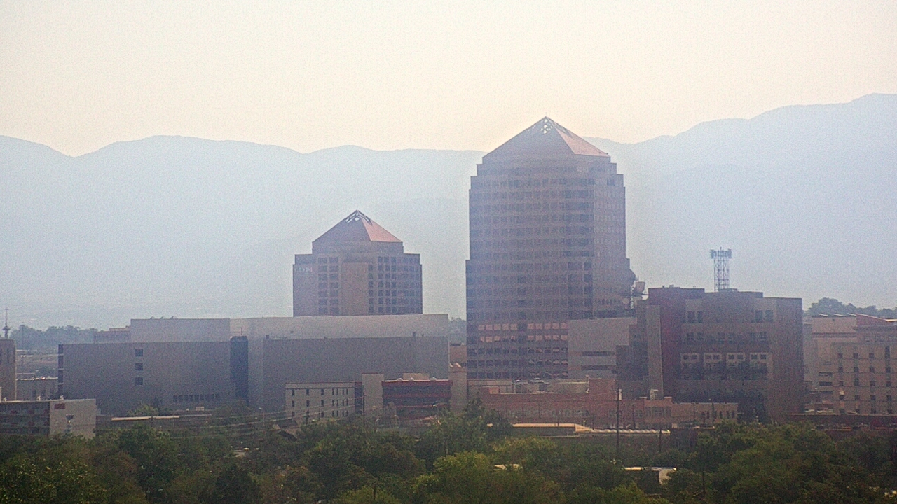 Thumbnail for current weather camera view from KOB-TV in Albuquerque, New Mexico