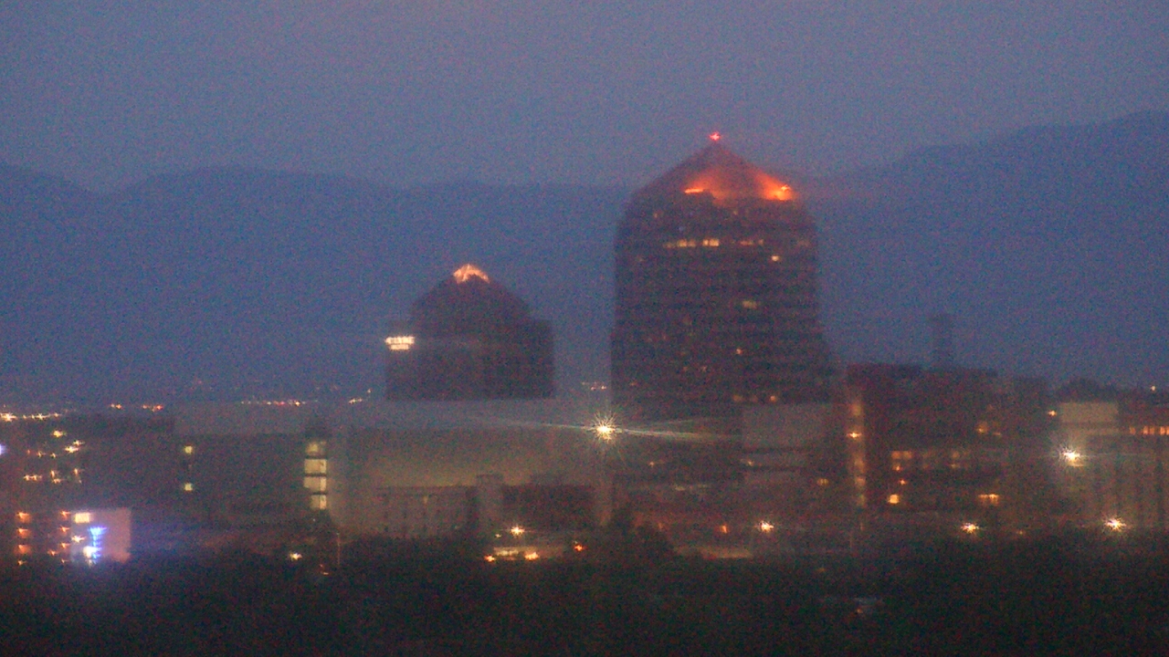 Thumbnail for current weather camera view from KOB-TV in Albuquerque, New Mexico