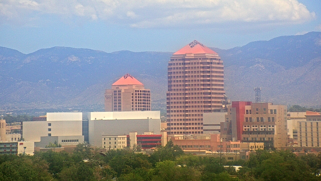 Thumbnail for current weather camera view from KOB-TV in Albuquerque, New Mexico
