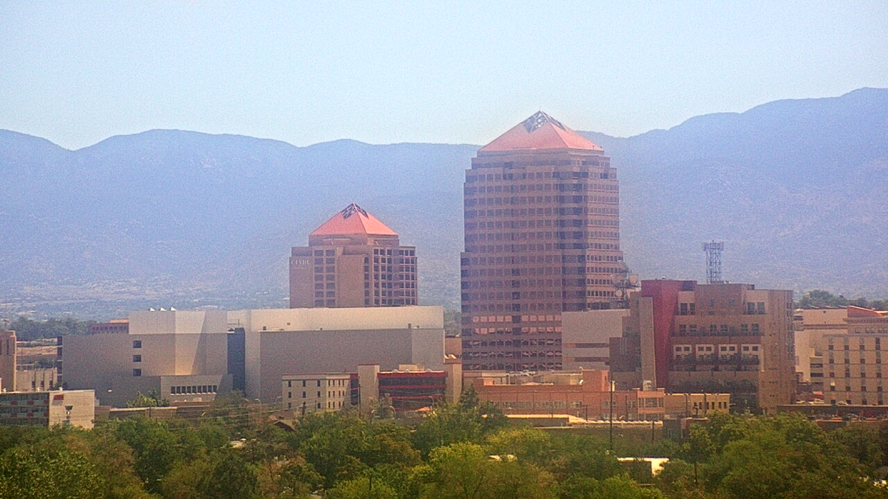 Thumbnail for current weather camera view from KOB-TV in Albuquerque, New Mexico