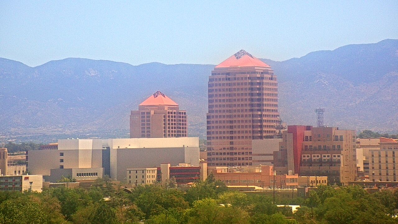 Thumbnail for current weather camera view from KOB-TV in Albuquerque, New Mexico