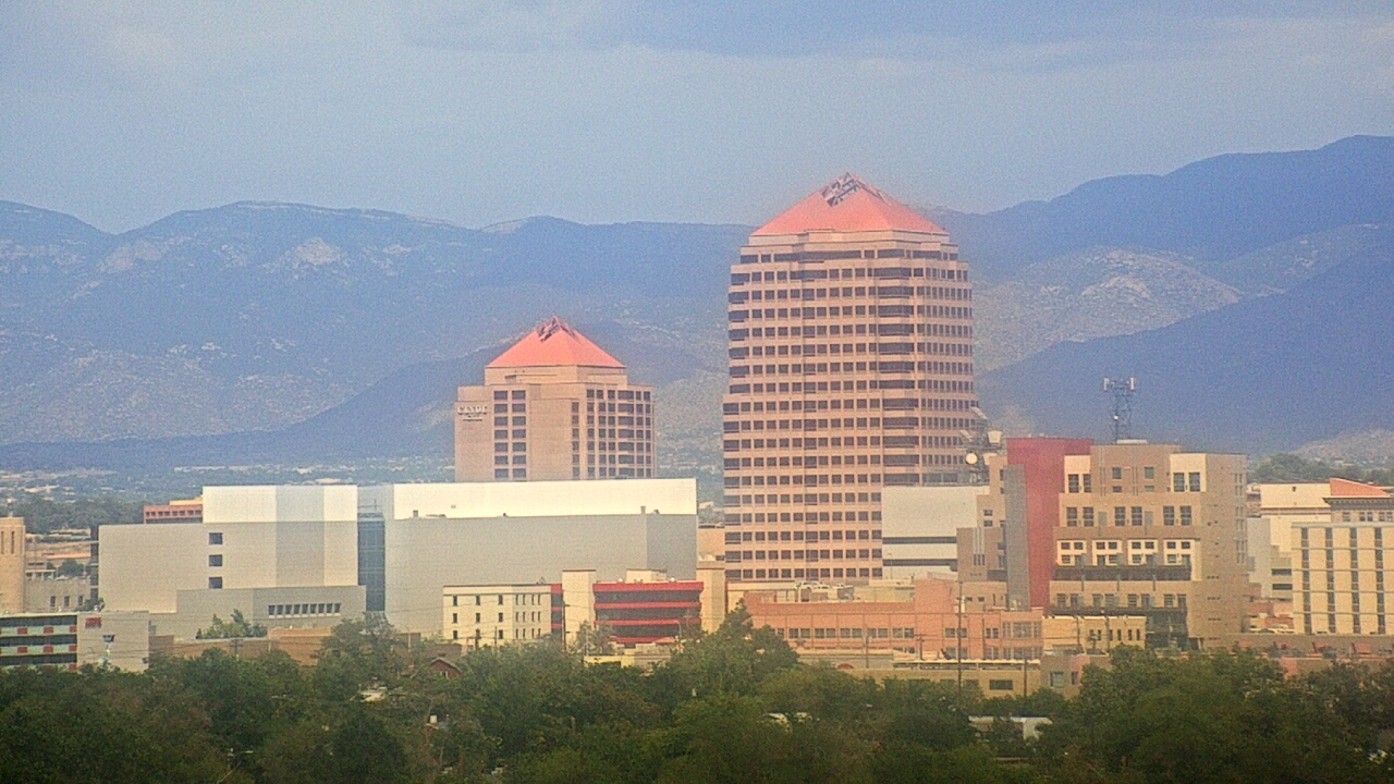 Thumbnail for current weather camera view from KOB-TV in Albuquerque, New Mexico