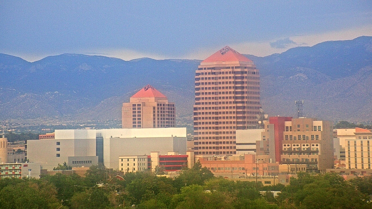 Thumbnail for current weather camera view from KOB-TV in Albuquerque, New Mexico