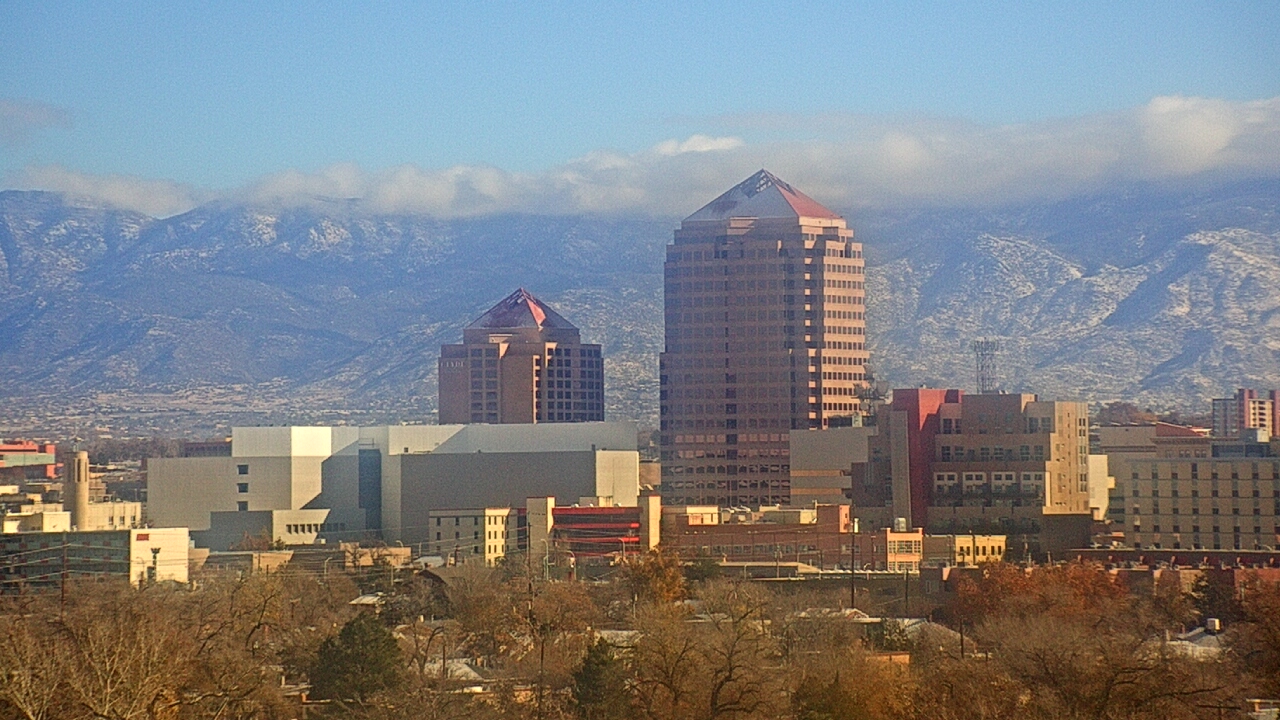 Thumbnail for current weather camera view from KOB-TV in Albuquerque, New Mexico