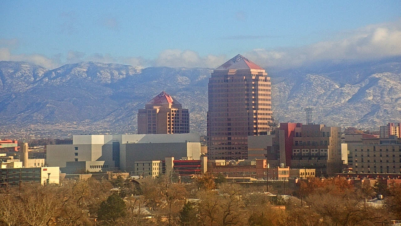 Thumbnail for current weather camera view from KOB-TV in Albuquerque, New Mexico
