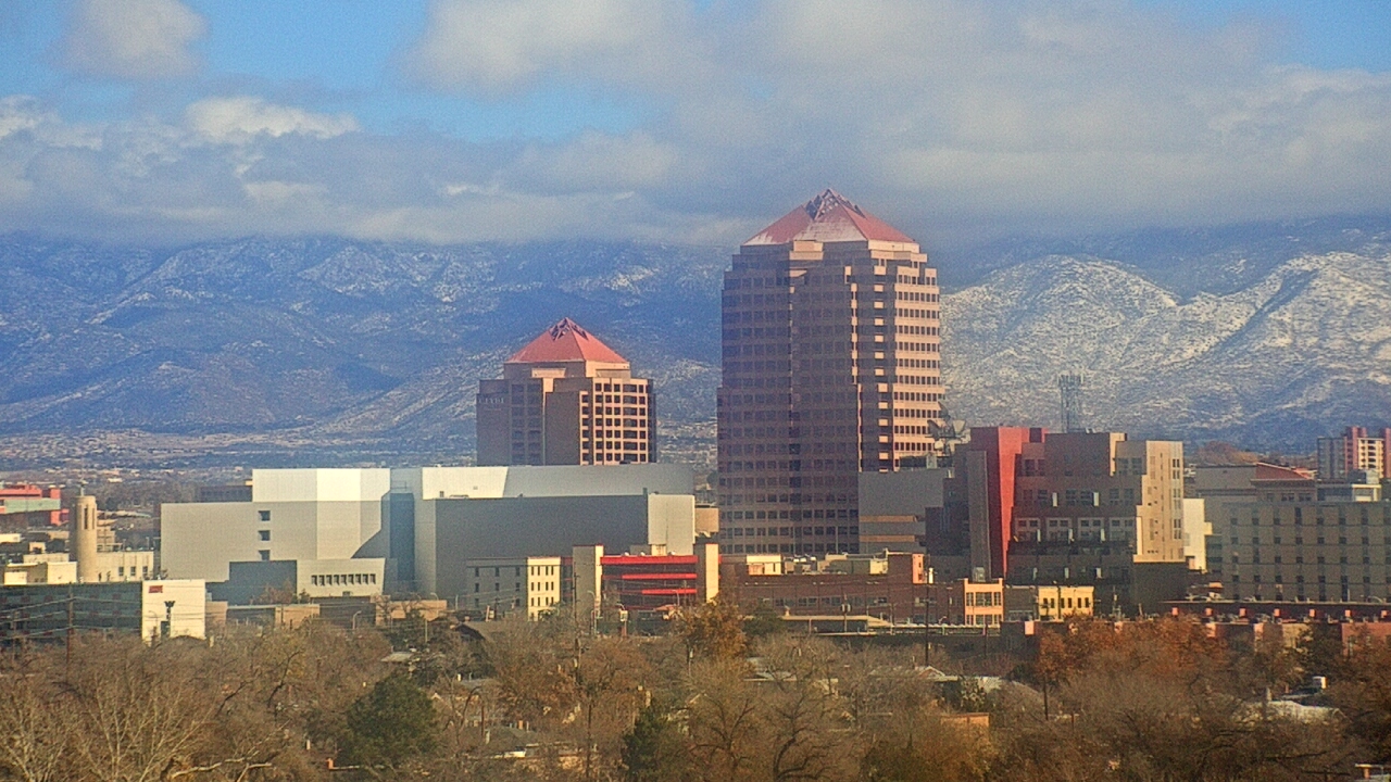 Thumbnail for current weather camera view from KOB-TV in Albuquerque, New Mexico