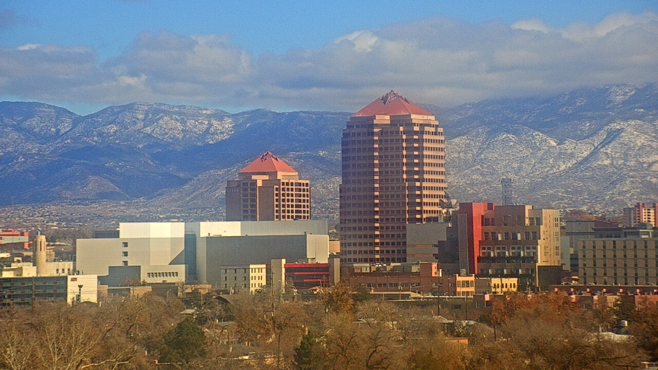 Thumbnail for current weather camera view from KOB-TV in Albuquerque, New Mexico