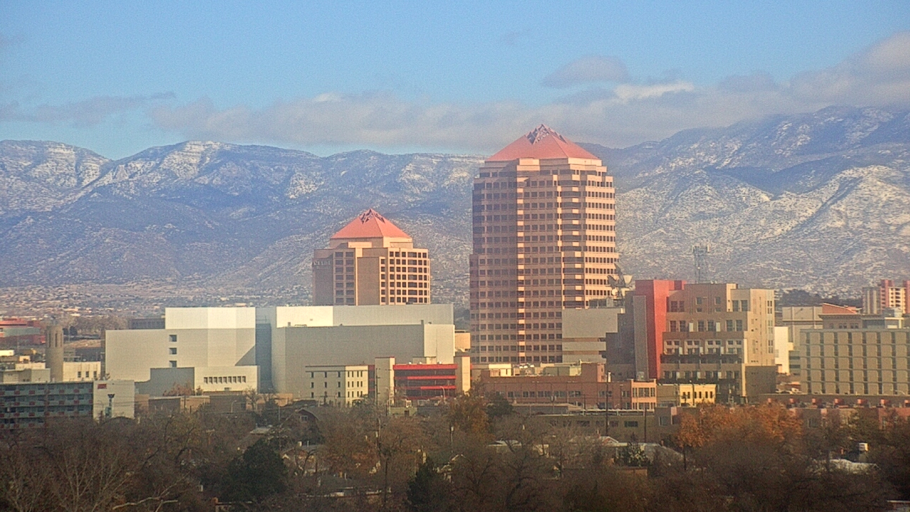 Thumbnail for current weather camera view from KOB-TV in Albuquerque, New Mexico