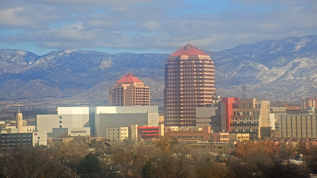Thumbnail for current weather camera view from KOB-TV in Albuquerque, New Mexico