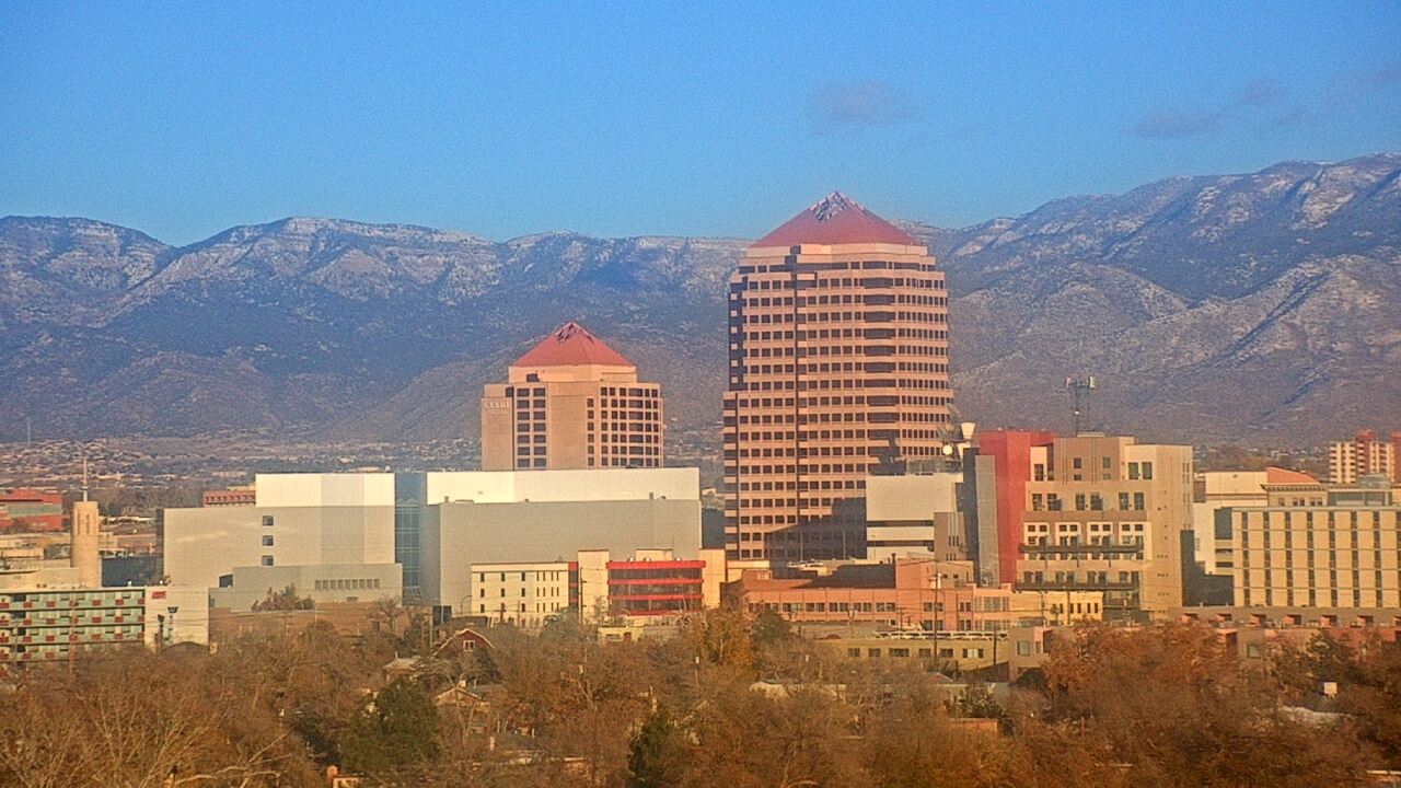 Thumbnail for current weather camera view from KOB-TV in Albuquerque, New Mexico