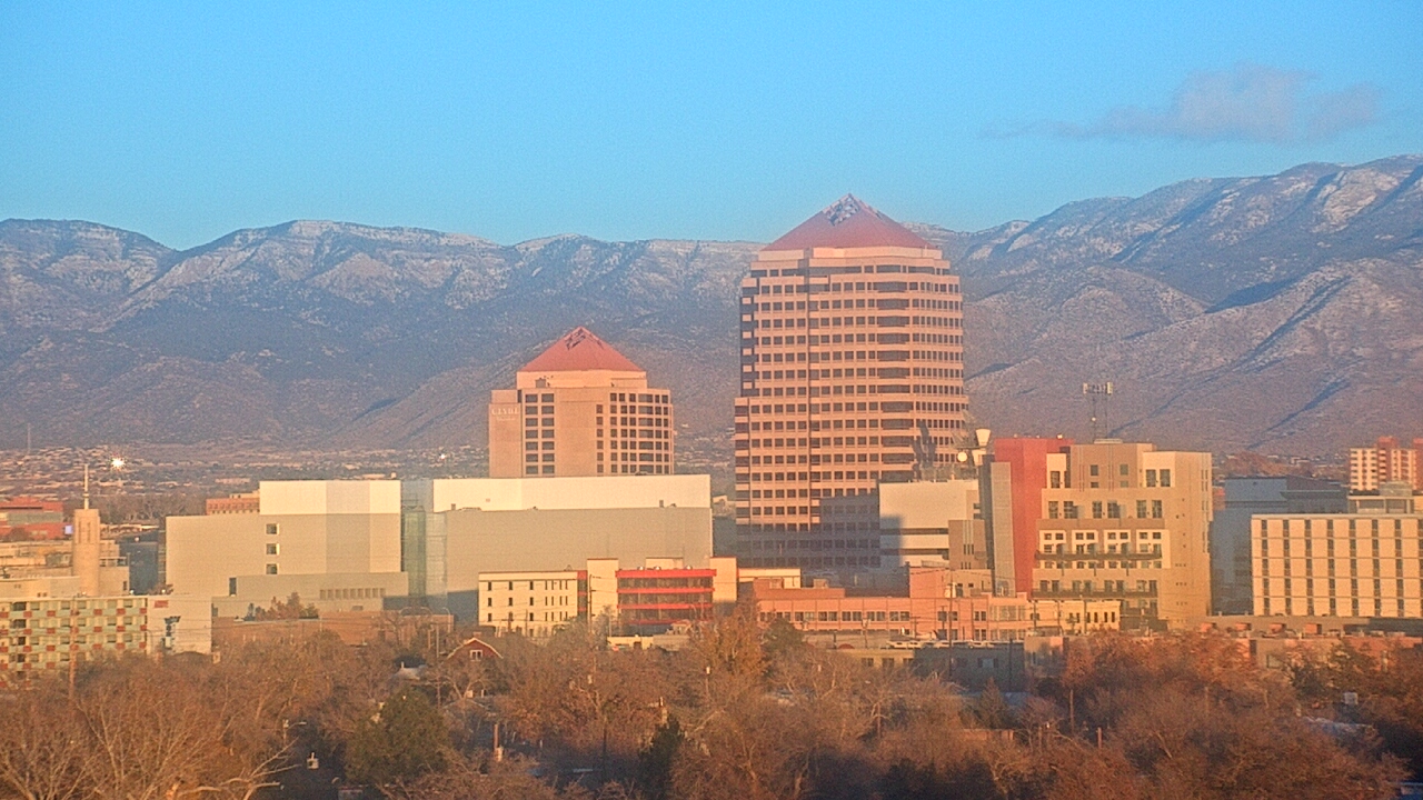 Thumbnail for current weather camera view from KOB-TV in Albuquerque, New Mexico