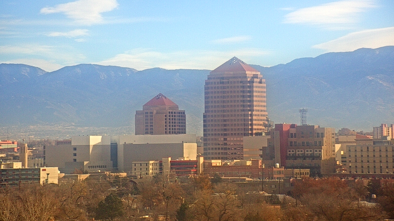 Thumbnail for current weather camera view from KOB-TV in Albuquerque, New Mexico