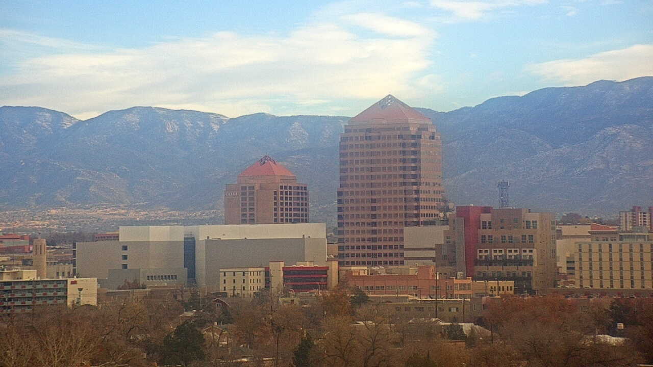 Thumbnail for current weather camera view from KOB-TV in Albuquerque, New Mexico