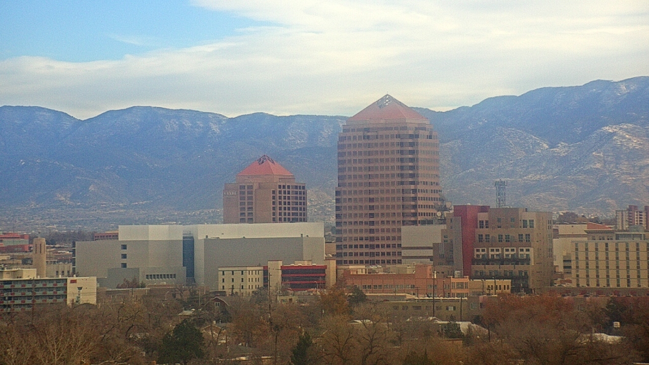 Thumbnail for current weather camera view from KOB-TV in Albuquerque, New Mexico