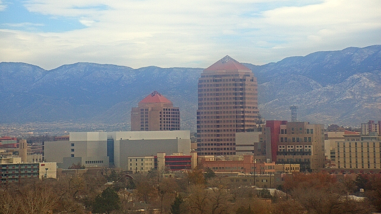 Thumbnail for current weather camera view from KOB-TV in Albuquerque, New Mexico