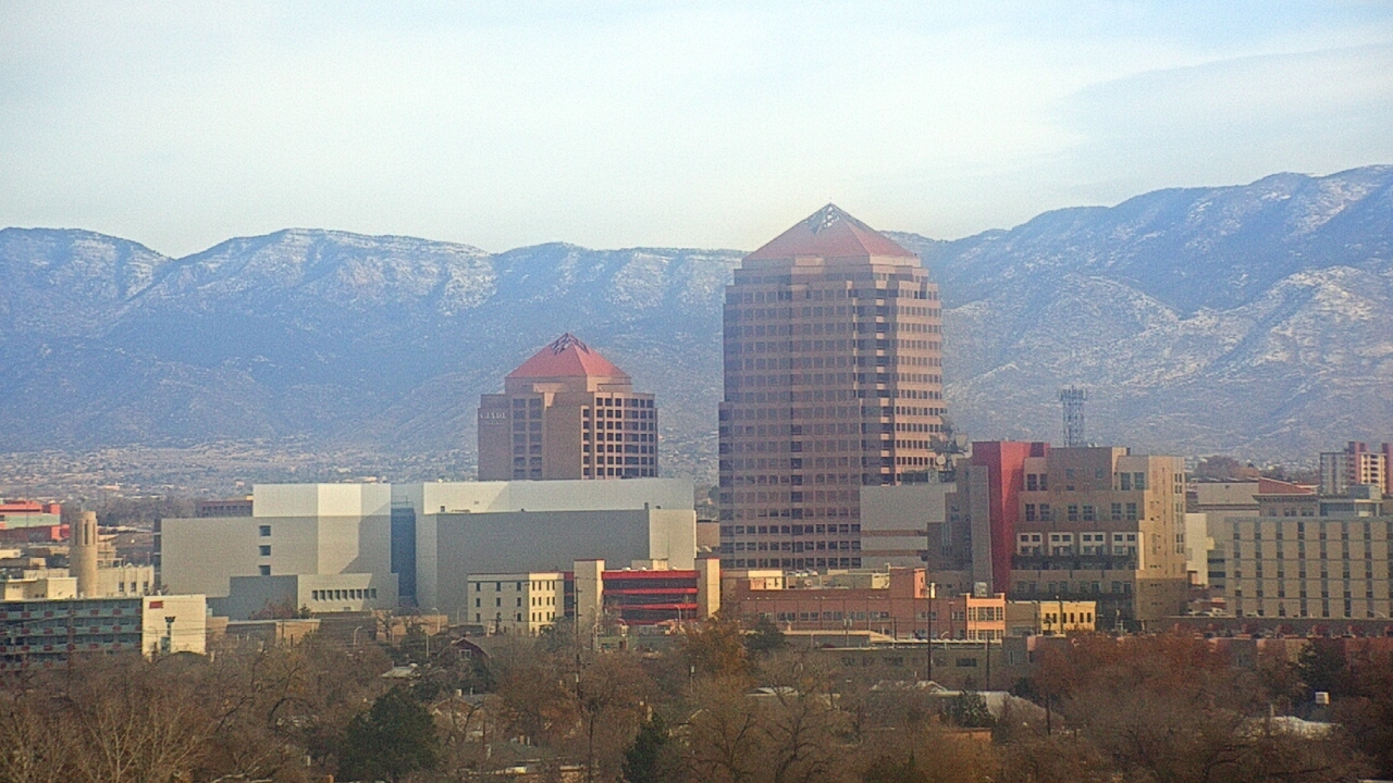 Thumbnail for current weather camera view from KOB-TV in Albuquerque, New Mexico